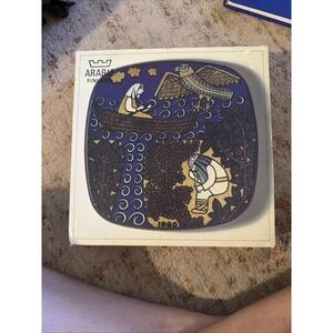 Arabia Finland 1980 Annual Collector Wall Plate R. Uosikkinen Väinämöinen